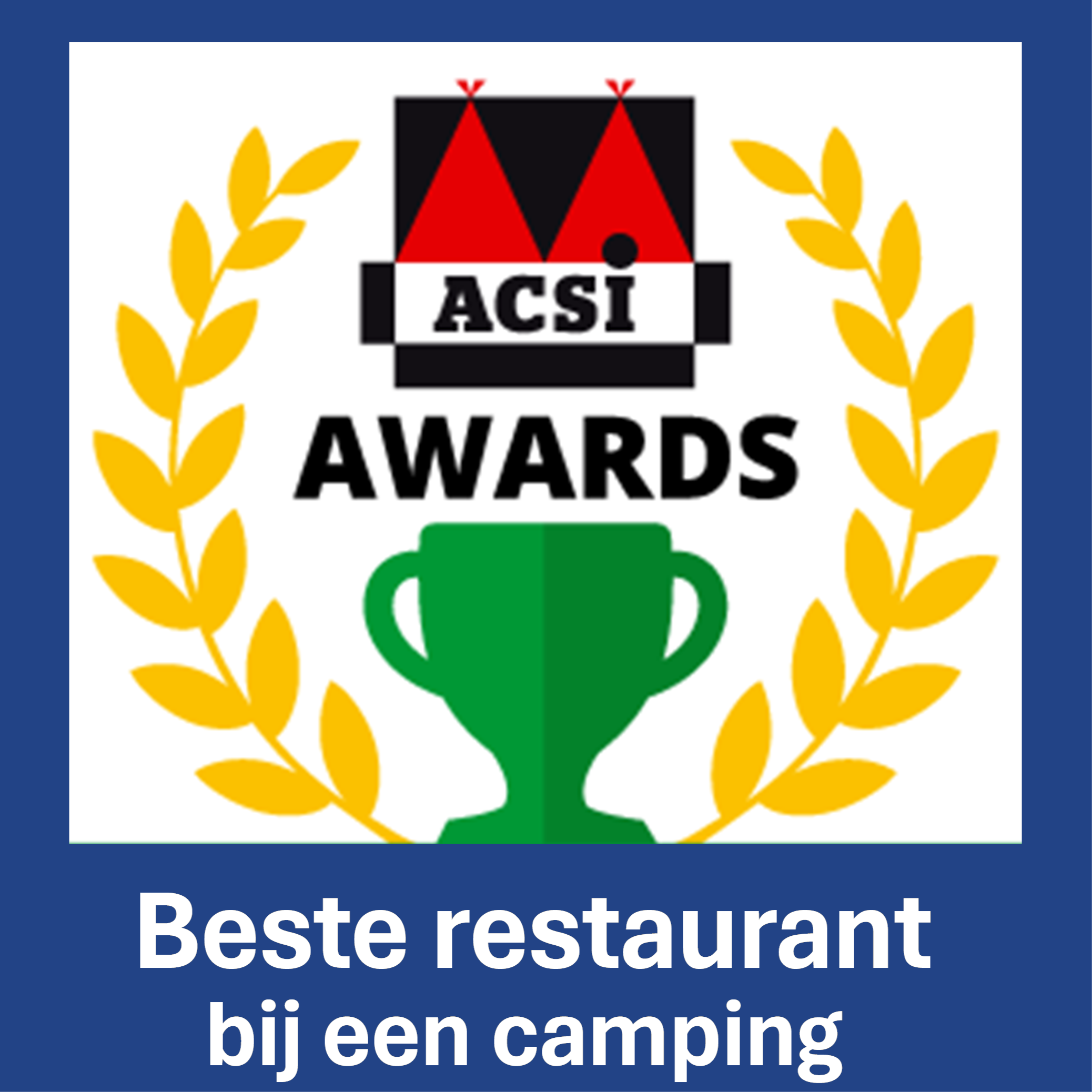 Beste restaurant bij een camping ACSI Award