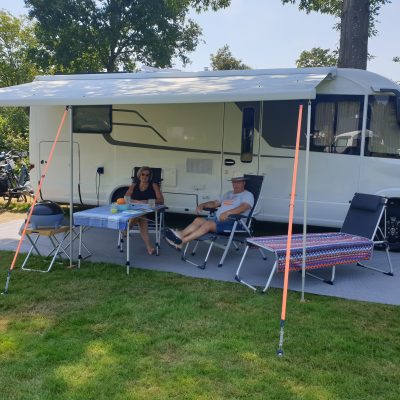 Campers bij De Drie Provincien