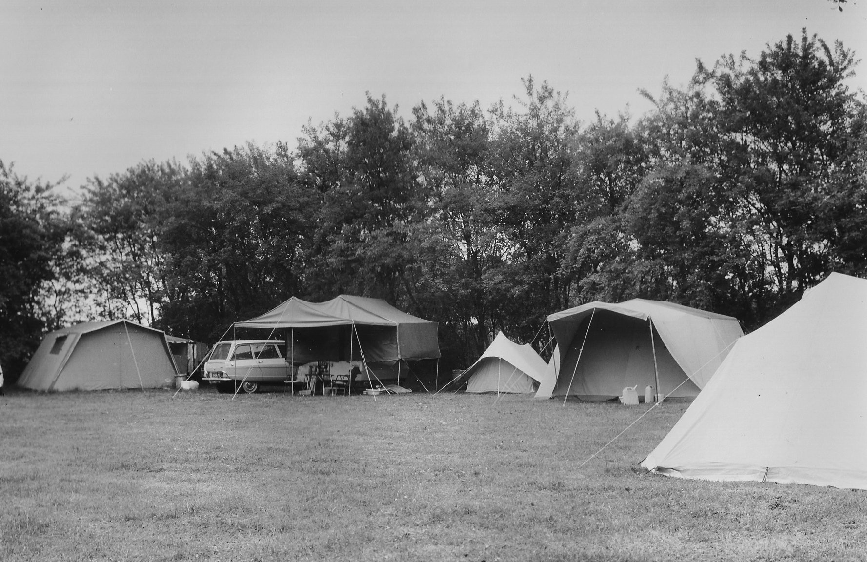 Camping De Drie Provincien vroeger jaren 70